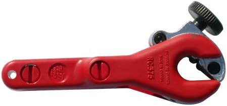 Anglo American Tools – Ratch-Cut 4″ Ratcheting Tube Cutter, Nylon Fiber Covered Handles, RC375