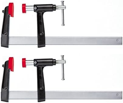 Bessey PZ4.012 12″ Rapid Action Clamp w/No-Twist Clamping Action 2-Pack