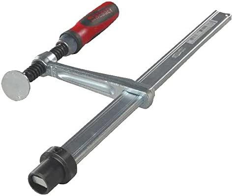 Bessey TW16-20-10-2K Clamping Element Tw16 For Welding Tables 7.87In/3.94In, Silver/Red