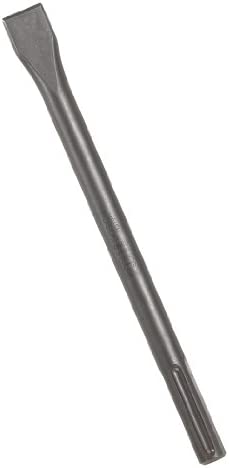 Bosch HS1811B20 20-Piece 1 In. x 12 In. Flat Chisel Tool Round Hex/Spline Hammer Steel