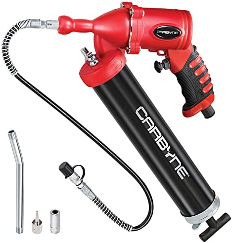 Carbyne Air-Operated Grease Gun, Continuous Flow, Fully Automatic Operation, Professional Quality