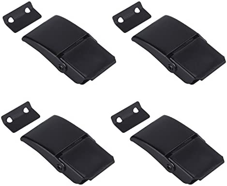 Creatyi 4 PCS A27 Black Concealed Toggle Latch Clamp for Case, Toolbox,Cleaner