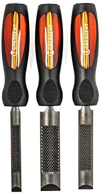 Vearter SDS PLUS Electric Hammer Chisel, 6PCS/Set 10inch(250mm) Point Groove Gouge Flat Kit Break Concrete Wall Brick Masonry Drill Bit Removal