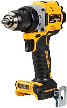 DEWALT 20V MAX* XR® Brushless Cordless 1/2-in Drill/Driver (Tool Only) (DCD800B), Yellow