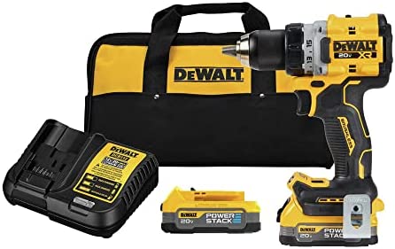 Dewalt DCD800E2 20V MAX XR Brushless Lithium-Ion 1/2 in. Cordless Drill Driver Kit with 2 Compact Batteries (2 Ah)