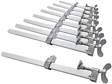 Dubuque Clamp Works UC936 36″ Adjustable Bar Clamp for Woodworking – 10-PACK