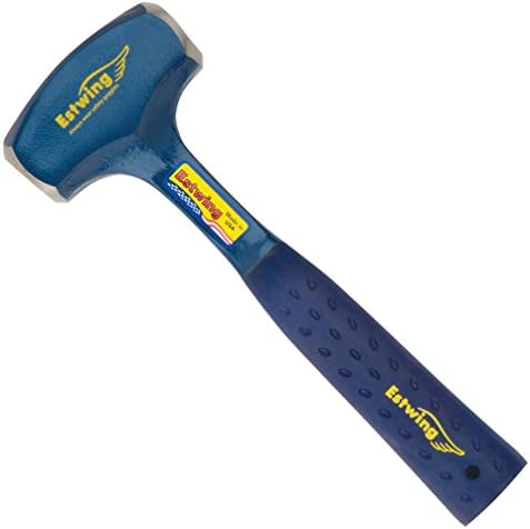 Estwing – B34LB Drilling/Crack Hammer – 4-Pound Sledge with Forged Steel Construction & Shock Reduction Grip – B3-4LB