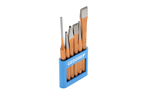 GEDORE-8725200 106 Chisel and Punch Set 6 pcs in Plastic Holder