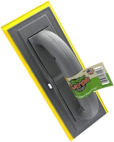 Gator 715404 Zip Hook & Loop Drywall Hand Sander, Yellow