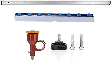 Glass Cutting Tools, 60cm Glass Cutter Kit, T Type Push Glass Strip Cutter Tile Cutting Tool, Automatic Oil Injection