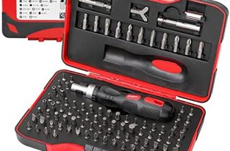 Hi-Spec 101 Piece Screw Driver Bits & Ratchet Handle Set with Tamper-Proof Security Types. DIY Repair & Opening of Computers, Electronic Devices, Household Appliances & Furniture, Fixtures & Fittings