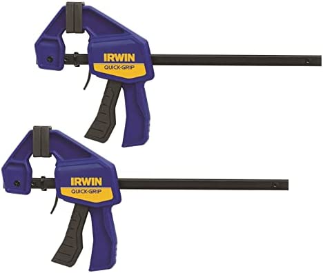 Irwin 5462 Quick-Grip 6″ Mini Bar Clamps – 2 per Package