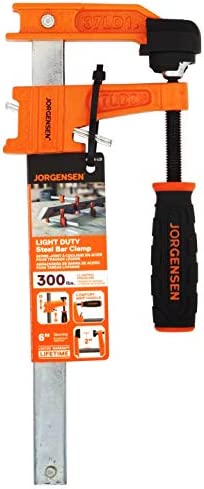 Jorgensen 3706-LD 6-Inch Light-Duty Steel Bar Clamp