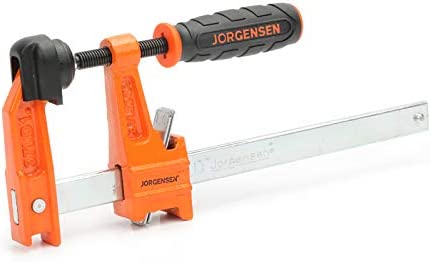 Jorgensen 3708-LD Light Duty 8-Inch Steel Bar Clamp
