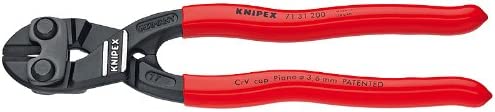 KNIPEX – 71 31 200 SBA Tools – CoBolt Compact Bolt Cutter With Notched Blade (7131200SBA)