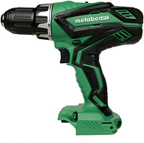 METABO HPT DV18DGLP4 18 Volt Lithium-Ion Cordless Hammer Drill, Tool Only (No Battery or Charger)