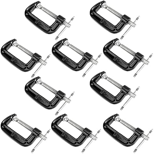 Hilitchi 20-Pack 3/8 inch Stainless Steel Rubber Cable Clamp Hose Clamp Pipe Wire Cord Installation Clamp with Hex Bolts Screws Nuts Assortment Kit (3/8 inch – 9.5mm)