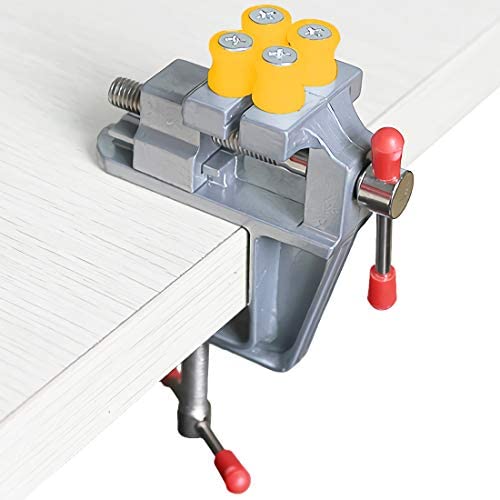 Mini Bench Vise Small Table Clamp Universal Drill Press Vise For Diy Jewelry Watch Repairing Nuclear Carving Clip Hobby Craft Repair Tool