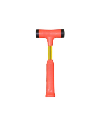 Nupla STPO24 Dead Blow Strike Pro Power Drive Hammer with C Grip, 5.75″ Head Length, 5.75″ Handle Length, Orange