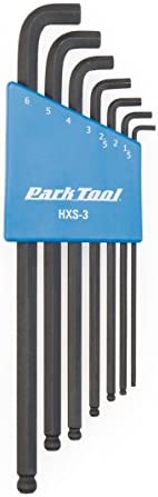 Park Tool HXS-3 – Stubby Hex Wrench Set Tool