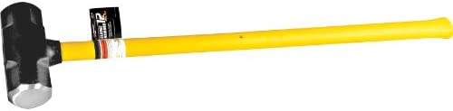 Performance Tool M7115 12-Pound Sledge Hammer With Fiberglass Handle