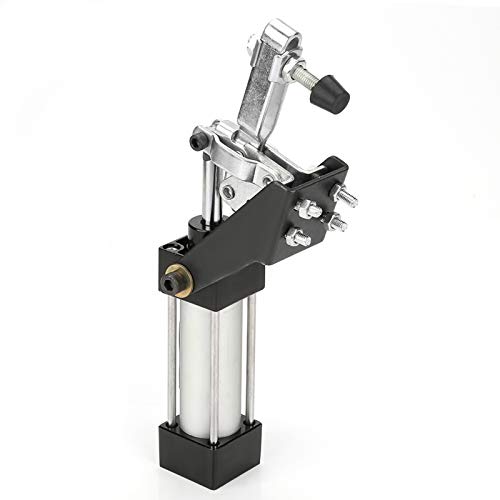 Pneumatic Hold Down Clamps, Cylinder Pneumatic Clamp Hold 300mm 12130 Use in Welding, Fixture, Mold and Other Positions
