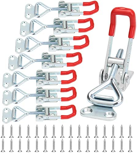 HAKZEON 200 PCS 2 Inches M50 Rigid Pipe Strap, Two Hole Stainless Steel U Bracket Tension Clips, Robust Tube Strap Clamps for Securing Pipe Cable Hose on Many Surfaces