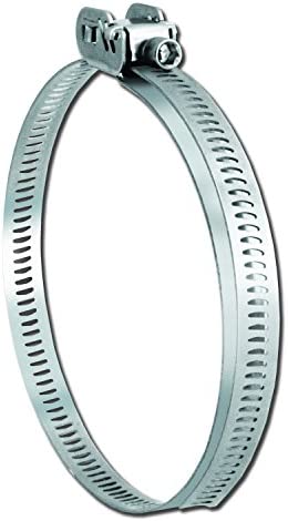 Pro Tie 33709 Quick Release All Stainless Steel Hose Clamp, Range 1-3/4″ to 8-9/16″ (1.75” to 8.5625”) Diameter, 1 Pack