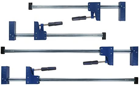Set of 2 Each 24 inch and 2 each 36 Inch Taytools 90 Degree Parallel Clamp Jaw Depth 3-3/4 Inch 900 Pounds Clamping Pressure