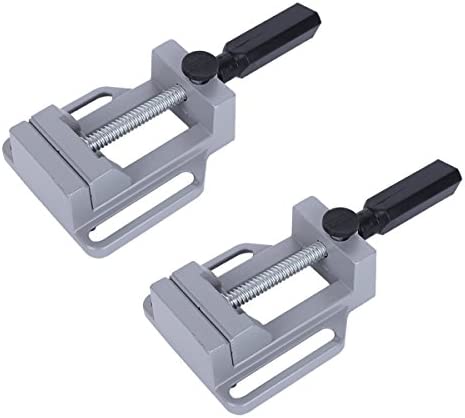 4pcs 4Inch 90 Degree Positioning Squares L-Type Right Angle Auxiliary Clamps Woodworking Tool for Picture Frames Cabinets Drawers