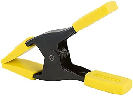 Stanley 9-83-079 Spring Clamp 25mm of metal, Yellow/Black