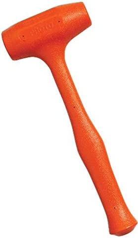 Nupla 27-540 Blacksmith’s Double-Face Steel-Head Ergo-Power Sledge Hammer, 4 lb, 14″ SG, Yellow/Black