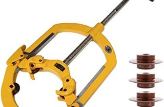 Steel Dragon Tools® H8 Hinged 4-Wheel 6in. to 8in. Pipe with Set of 4 Cutter Wheels for Steel and Ductile Iron Pipe