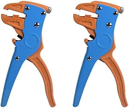 Stripping Pliers Automatic Wire Cutter Light and Practical Cutter 2 IN 1 Electric Wire Cutter 0.2 To 2.5 MM²Pack of 2