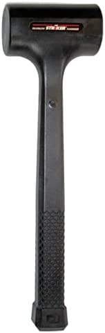 US Tape 69002 Dead Blow Hammer 1/2 lb. Dead Blow hammer; black