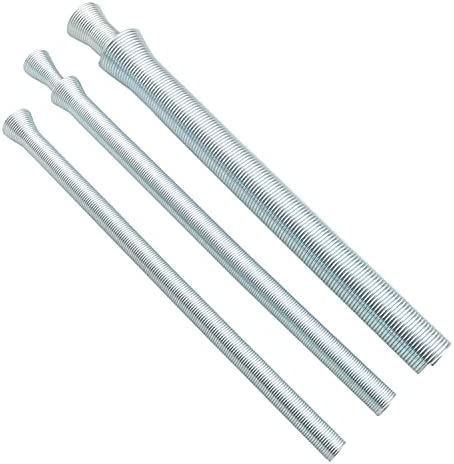 WHYHKJ 5IN1 Spring Tube Bender Set 1/4”, 5/16”, 3/8”, 1/2” and 5/8” For Copper Aluminium Tube Bending Hand Tool