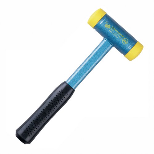 Wiha 80260 2-2/7-Inch Face 14-2/3-Inch Length Dead Blow Hammer with Cushioned Grip Handle