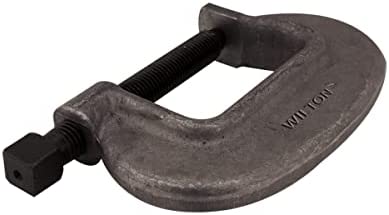 Wilton 14563 5-Fc, “O” Series Bridge C-Clamp-Full Closing Spindle, 0-Inch-5-1/2-Inch Jaw Opening, 3-1/8-Inch Throat Depth