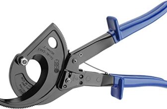 haisstronica Cable Cutters-Ratchet Wire Cutting-Heavy Duty Cable Wire Cutters For Aluminum Copper-Max 400mm²/12.6Inch Cutter Pliers