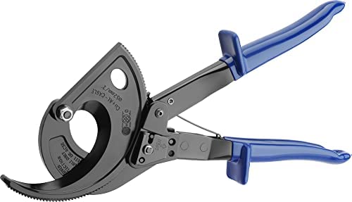 haisstronica Cable Cutters-Ratchet Wire Cutting-Heavy Duty Cable Wire Cutters For Aluminum Copper-Max 400mm²/12.6Inch Cutter Pliers